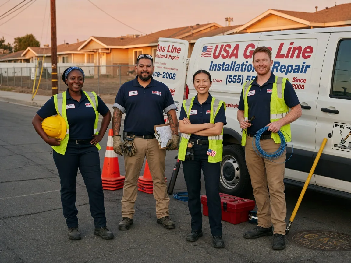 Gas Line Installation company in Dillwyn, VA